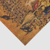 Papier Mousseline MADONNA ET ENFANT DU ROSE BOWER, ANGELS Noël (Détail)