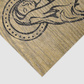 Papier Mousseline Madonna et l'enfant Dégustation chrétienne en bois (Détail)