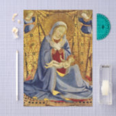 Papier Mousseline Madonna et l'enfant par Fra Angelico (Artisanat)