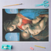 Papier Mousseline Madonna Litta, Leonardo da Vinci, 1490-1491 (Artisanat)