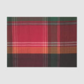 Papier Mousseline Madras moderne Plaid Carré Motif Caraïbes (Recto)