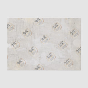 Papier Mousseline Magasin élégant Marbre et or de marque d'entrepris