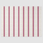 Papier Mousseline Magenta Gold Christmas Pattern#35 ID1009 (Recto)