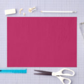 Papier Mousseline Magenta solide profond foncé saturé    (Artisanat)