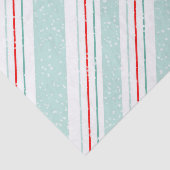 Papier Mousseline Magic and Wonder Christmas Stripes Mint ID440 (Détail)