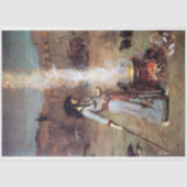 Papier Mousseline Magic Circle, John William Waterhouse (Recto)