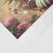 Papier Mousseline Magic Tea Party Mad Hatter et Alice Decoupage (Détail)