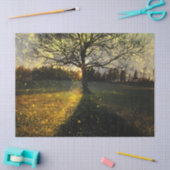 Papier Mousseline Magical fireflies dreamy landscape (Artisanat)