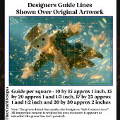 Papier Mousseline Magical Floating Snowman Spirit DX2L Decoupage