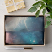 Papier Mousseline Magical Unicorn Galaxy Fantasy Art Decoupage  (Cadeau)