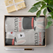 Papier Mousseline Magicien Show Magicien Enfants Anniversaire Nom pe (Cadeau)