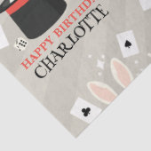 Papier Mousseline Magicien Show Magicien Enfants Anniversaire Nom pe (Détail)