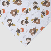 Papier Mousseline Magique HARRY POTTER™ et Hogwarts (Détail)