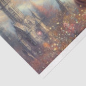 Papier Mousseline Magique Steampunk Red Panda Vol Découpage (Détail)