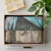 Papier Mousseline Magnifique Découpage Gothique Paris Gargoyle (Cadeau)