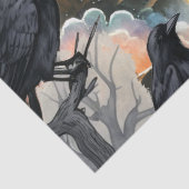 Papier Mousseline Magnifique Découpage Halloween Éffrayant (Détail)