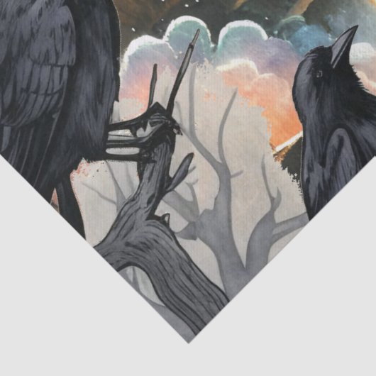 Papier Mousseline Magnifique Découpage Halloween Éffrayant (Détail)