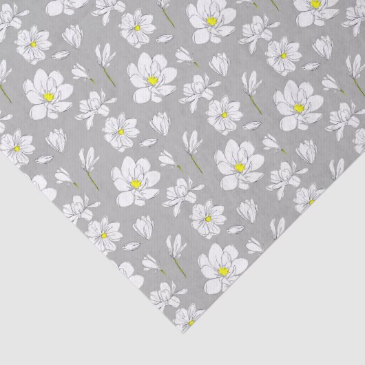 Papier Mousseline Magnolia (Détail)