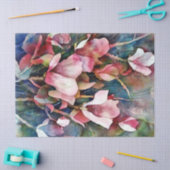 Papier Mousseline Magnolia Aquarelle Art 1 Découpage Papier papier (Artisanat)