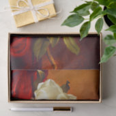 Papier Mousseline Magnolia sur Red Velvet Martin Johnson Heade (Cadeau)