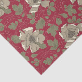 Papier Mousseline Magnolias blanches (Détail)