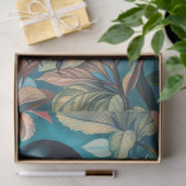 Papier Mousseline Magpie Elégance Florale arrière-plan Découpage (Cadeau)