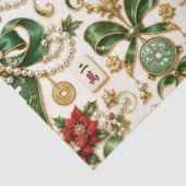 Papier Mousseline Mahjong Noël (Détail)