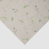 Papier Mousseline Mai Mois De Naissance Fleur Hawthorn Lily De La Va (Détail)