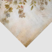 Papier Mousseline Maiden floral rose blanc, Découpage antique (Détail)