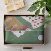 Papier Mousseline Main de poker de gain six à Dix (Cadeau)