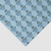 Papier Mousseline Main Mosaic Hamsa (Détail)