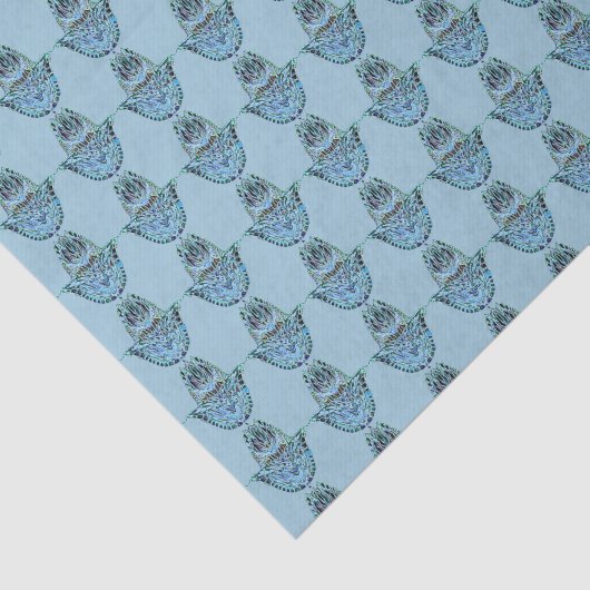 Papier Mousseline Main Mosaic Hamsa (Détail)