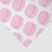 Papier Mousseline Main rose dessinée gâteau d'anniversaire année mod (Détail)