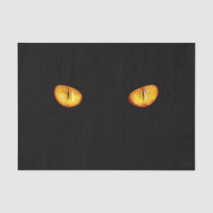 Papier Mousseline Maintenant, il vous voit Chat noir