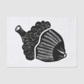 Papier Mousseline Maïs géant (Recto)