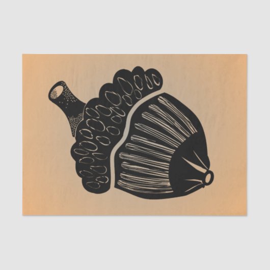 Papier Mousseline Maïs géant (Recto)