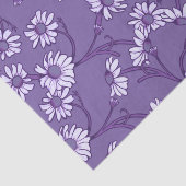 Papier Mousseline Maisées violettes (Détail)