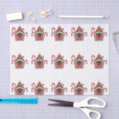 Papier Mousseline Maison de pain d'épices (Artisanat)