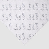 Papier Mousseline Maison douce à la maison (Détail)