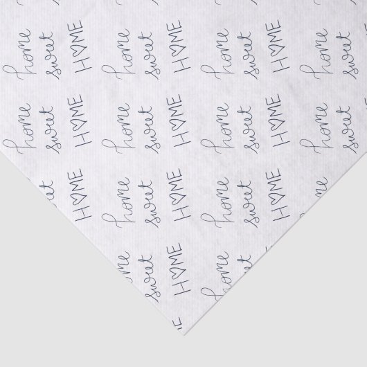 Papier Mousseline Maison douce à la maison (Détail)