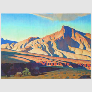 Papier Mousseline « Maison du rat du désert » par Maynard Dixon