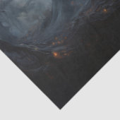 Papier Mousseline Maison hantée d'Halloween effrayante pour découpag (Détail)