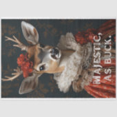 Papier Mousseline Majestic Comme Buck Sassy Deer Découpage (Recto)