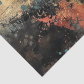 Papier Mousseline Majestic Peacock on Oriental Pagoda (Détail)