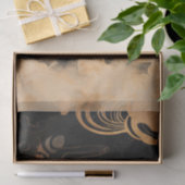 Papier Mousseline Majestic Tiger Walk Bold Aquarelle Art (Cadeau)