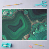 Papier Mousseline Malachite Cu6CO3(OH)2 (Artisanat)