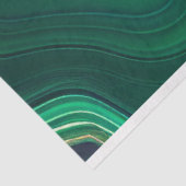 Papier Mousseline Malachite Cu6CO3(OH)2 (Détail)