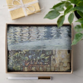 Papier Mousseline Malcesine au lac de Garde par Gustav Klimt (Cadeau)