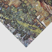 Papier Mousseline Malcesine au lac de Garde par Gustav Klimt (Détail)