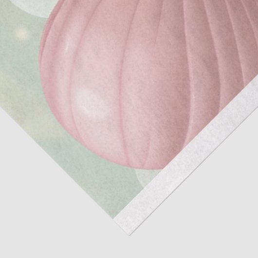 Papier Mousseline Mama Hippo fête d'anniversaire Découpage (Détail)